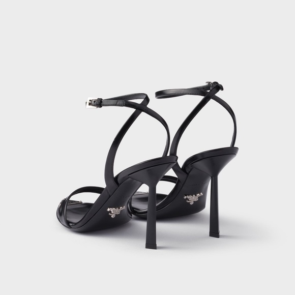 EUC Prada Brushed Leather Sandals $1,250 36.5 - Picture 3 of 14